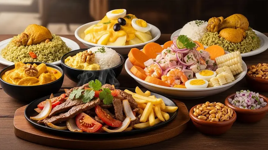 Typical foods of Peru by region